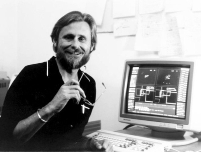Michael Scroggins au CalArts Computer Animation Lab en 1989