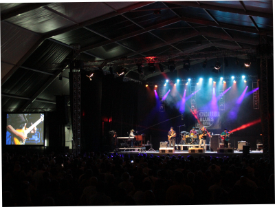 Hondarribia Blues Festival 2017, scène de Benta