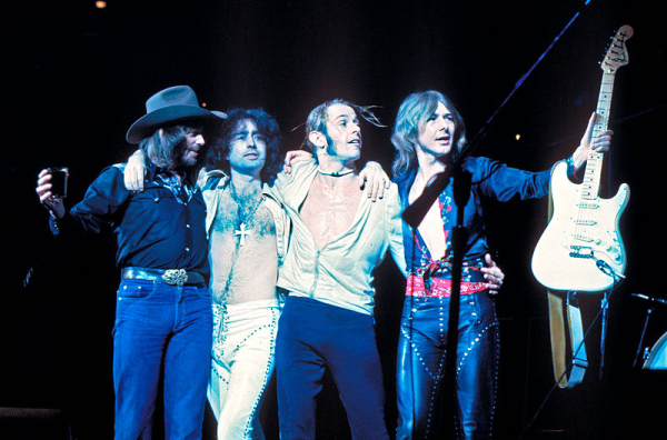 Le groupe Bad Company en 1976