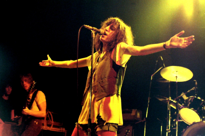 Patti Smith à Mannheim, Rosengarten, Allemagne le 15 mars 1978