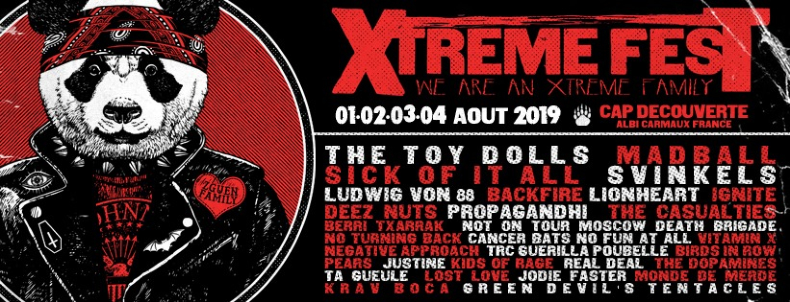 RADIOMFest - 03.08.2019 - Xtreme Fest #7 : L'été en pente Punk episode artwork