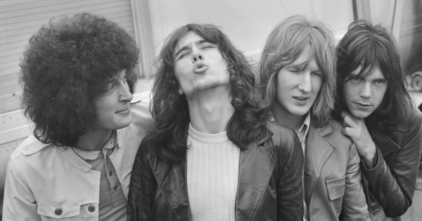 Le groupe Golden Earring le 24 avril 1969. De gauche à droite : Barry Hay, George Kooymans, Jaap Eggermont et Rinus Gerritsen
