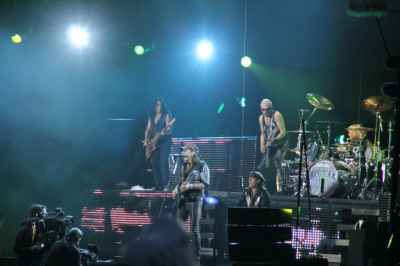 Scorpions sur scène aux Vieilles Charrues 2011