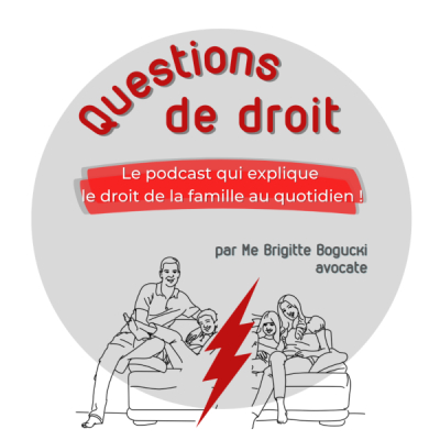 Logo du podcast Questions de droit de Me Brigitte BOGUCKI.