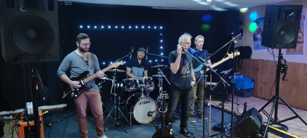 Le groupe Bleu Sang en live au Bodega Café de Géronce le 28 octobre 2022
