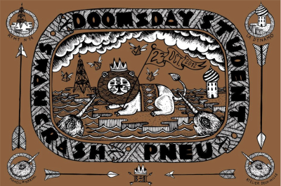 La somptueuse affiche de ce concert mémorable, dessinée par Mahell de Narval.