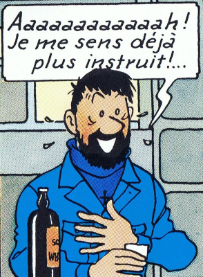 Haddock est à bloc !
