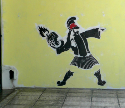 Le Street Art a la cote en Grèce !