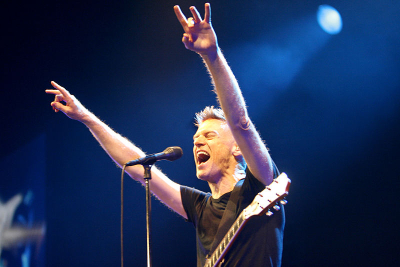 Bryan Adams en concert au Color Line Arena à Hambourg, le 3 juin 2007