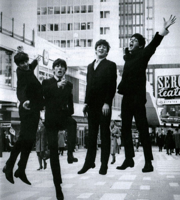 The Beatles i Hötorgcity, Stockholm 1963