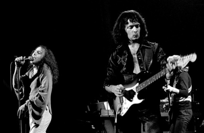 Ronnie James Dio and Ritchie Blackmore in Rainbow, Chateau Neuf, Oslo, Norway