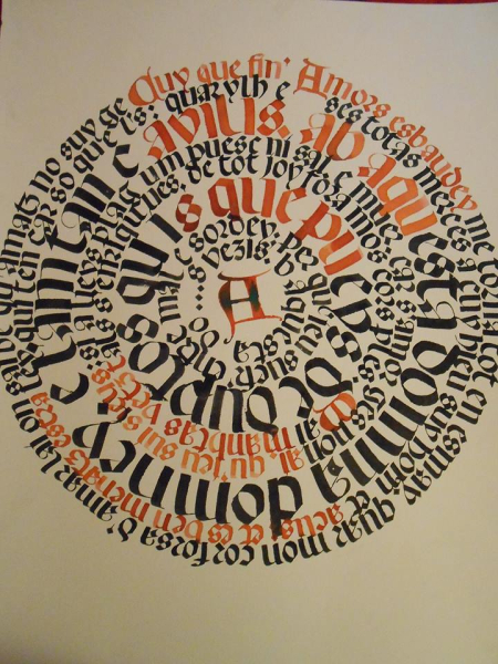 du geste à la parole : le calligraphe Christian Brotons nous parle de son art!