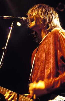 Kurt Cobain qui crie