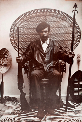 Huey P. Newton confondateur des Black Panthers