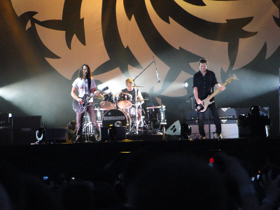 Chris Cornell (à gauche) avec le groupe Soundgarden