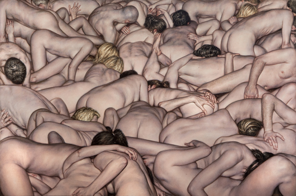 "Orgy" de Dan Witz... ou comment exprimer votre libération printanière en ce lundi !